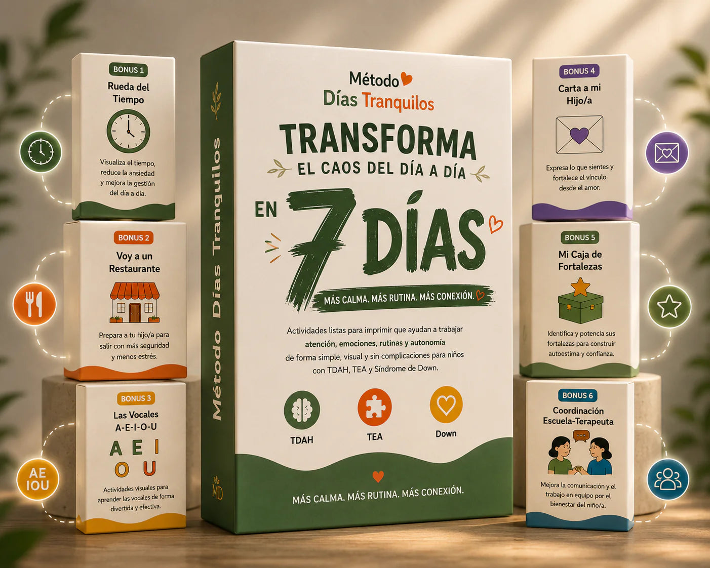 Método Días Tranquilos para niños y adolescentes (+ 6 Bonus Incluidos)